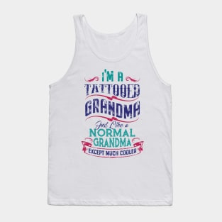 Tattooed Grandma Tank Top